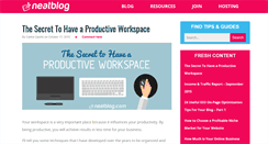 Desktop Screenshot of neatblog.com